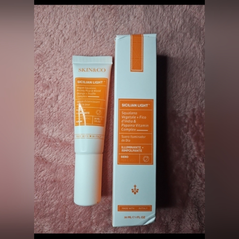 SKIN&CO. Sicilian Light Serum New in Box 30ml